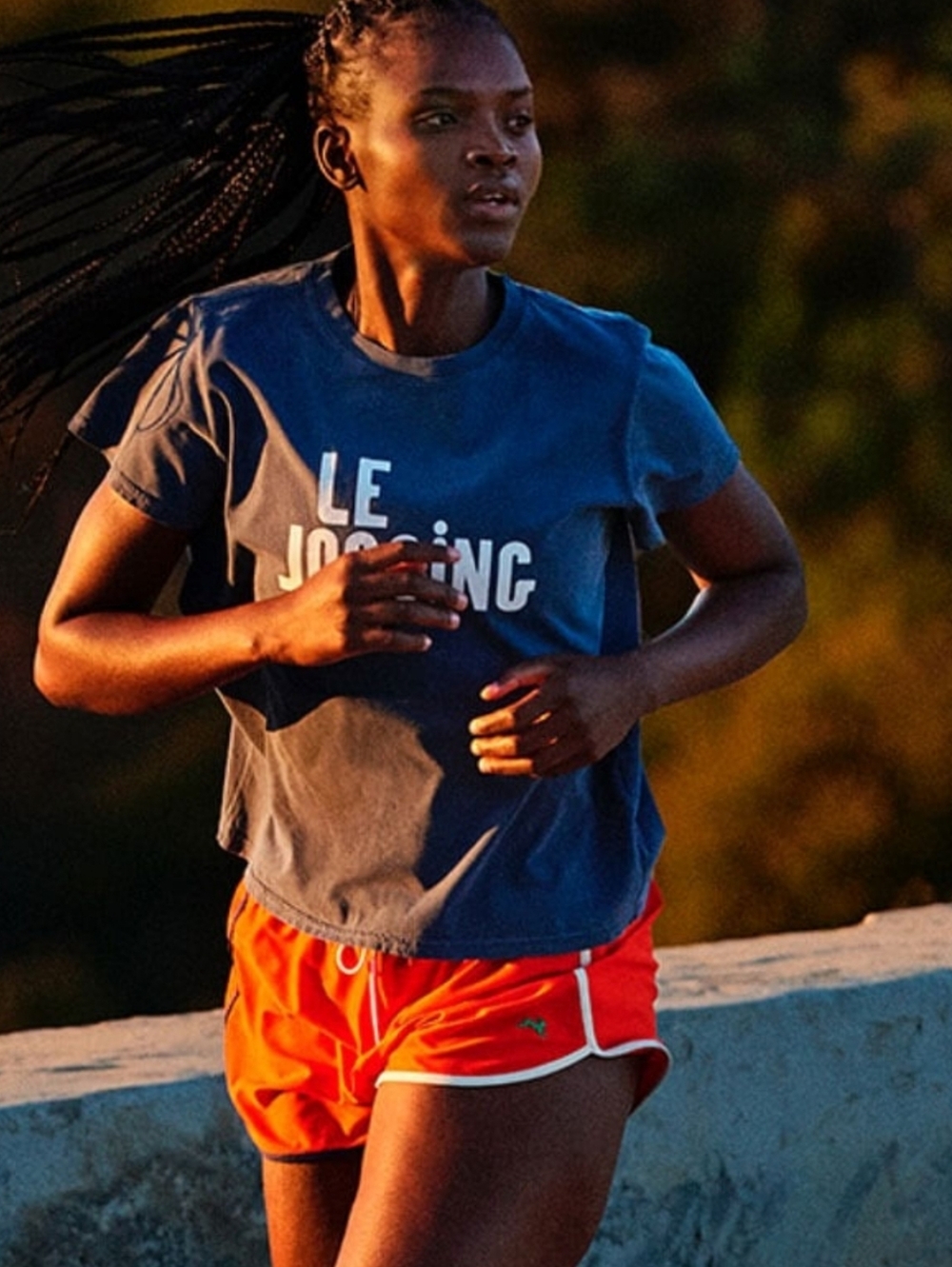 Tracksmith Van Cortlandt Running Shorts Red White